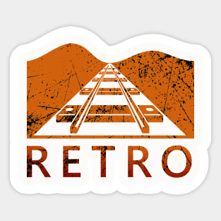 Retro 1 Sticker